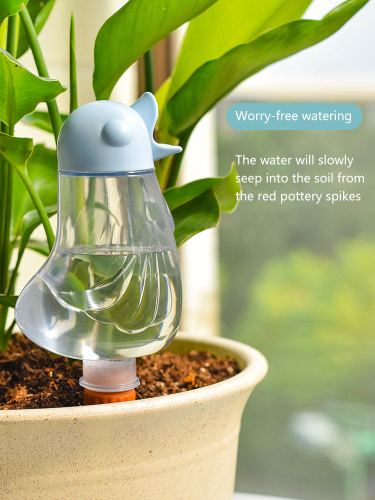 Riego Automático para Plantas en Forma de Pájaro - Riego de 7 Días