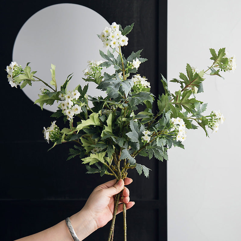 Tallo Artificial de Aliento de Bebé - Flor de Relleno de Gipsófila de Seda - 30"