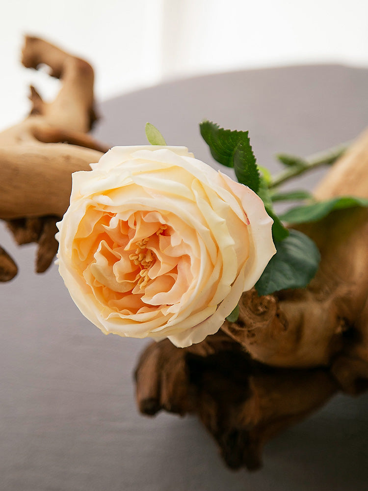 Gartenrose Real Touch Seidenblume - 17,5"