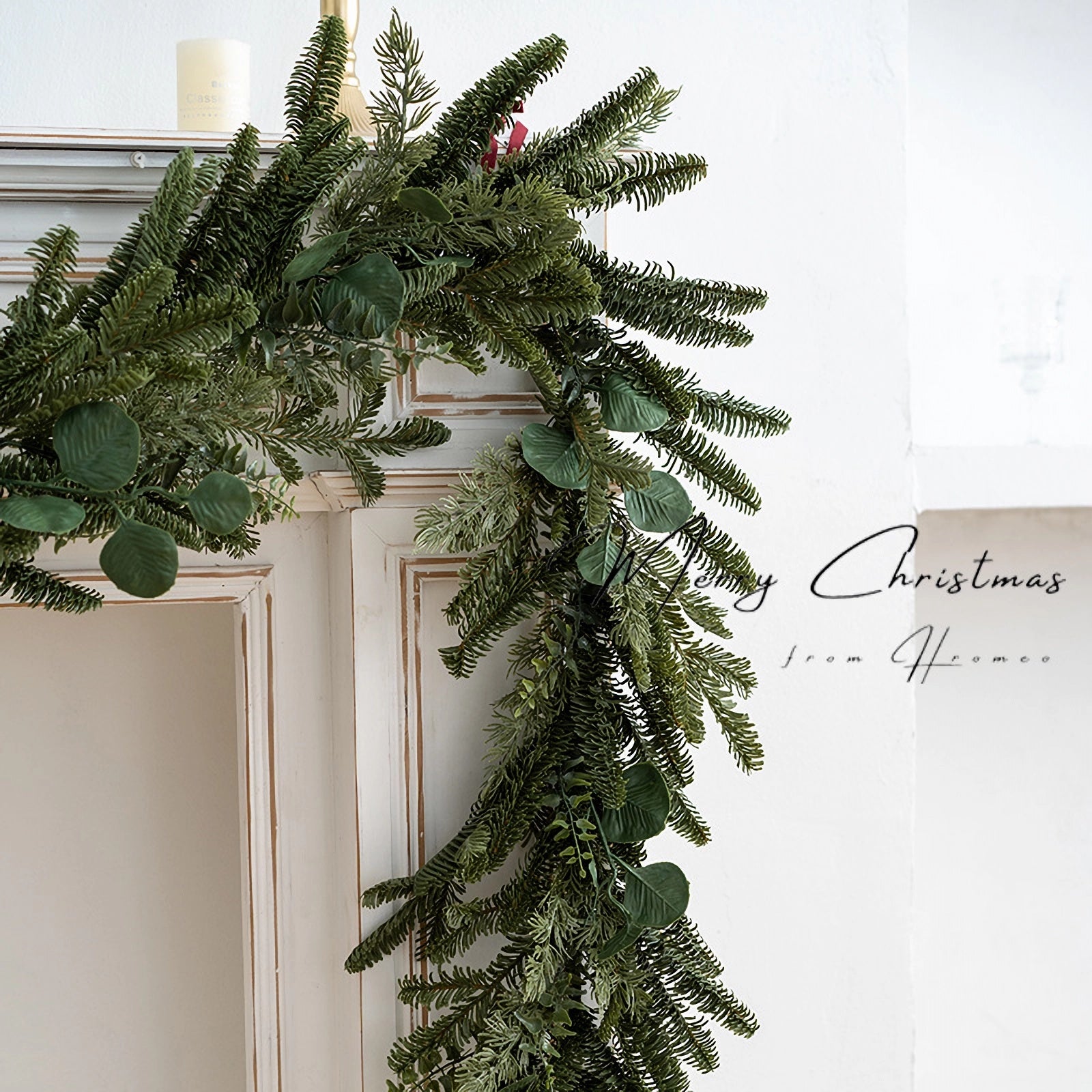 Deluxe künstliche Weihnachts-Tannengirlande - 79&