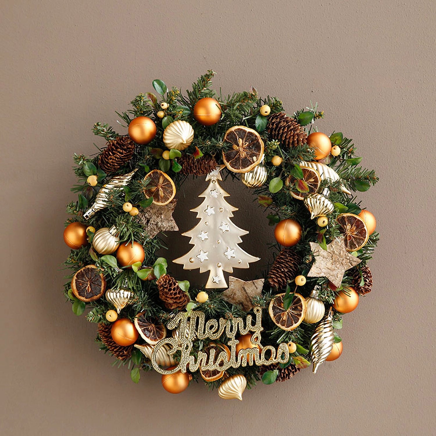 Origineel Ontwerp Luxe Kunstmatige Kerstkrans - 13&