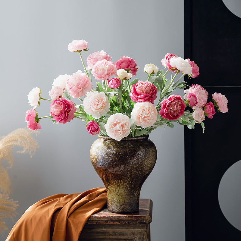 Real Touch 3-Testa Ranuncolo Persiano - 20.5"