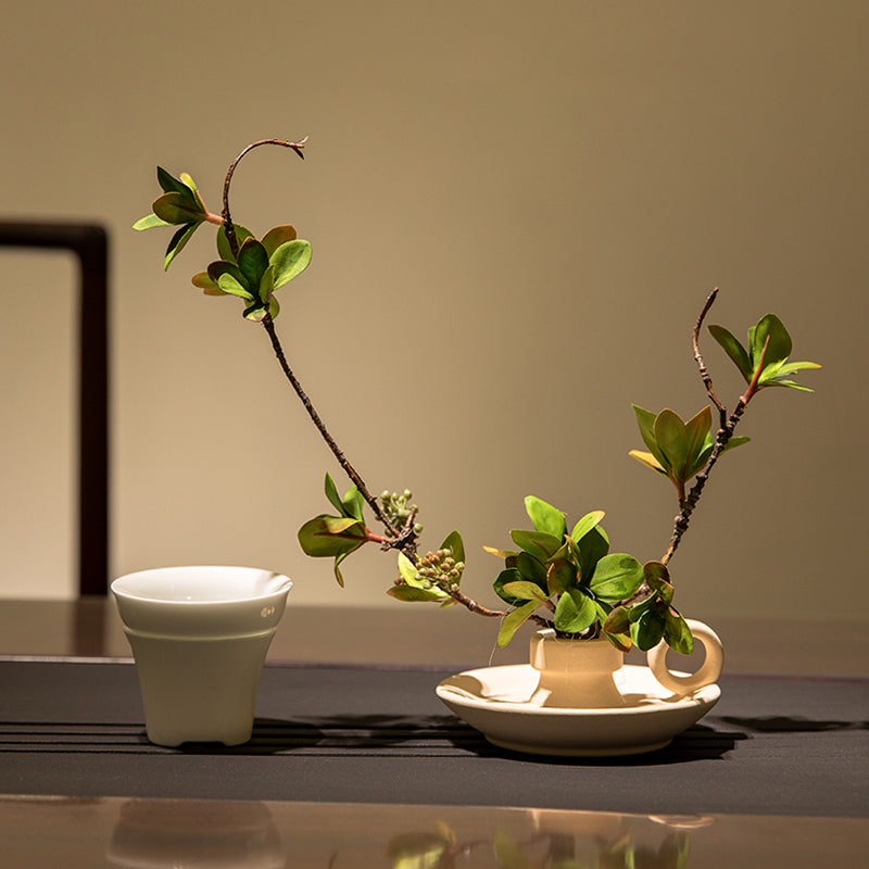 Künstlicher Sommer Furin-Tsutsuji Zweig - 23.6"