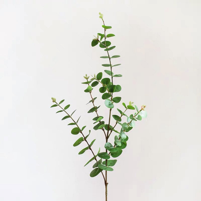 Artificial Eucalyptus Branch - Decorative Filler Greenery for Flower Arrangements - 38"