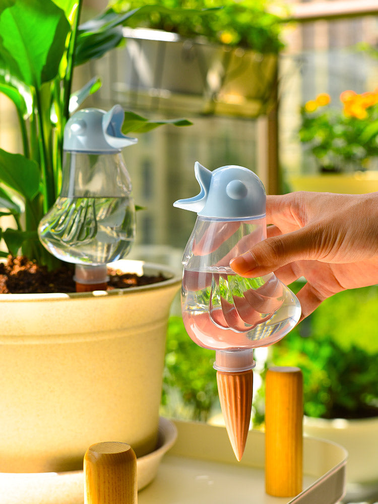 Bird Shape Automatic Plant Waterer - 7 Day Irrigation
