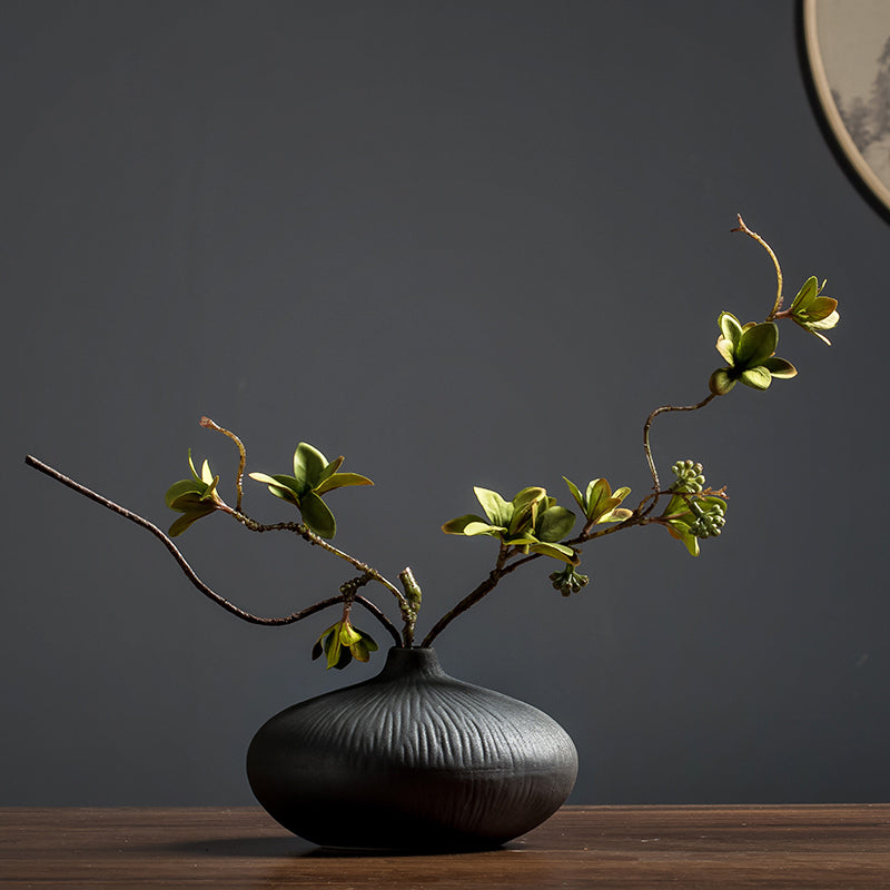 Ramo Floreale Artificiale a Campanella Pendenti - Stelo Floreale Cascante - 23,6"