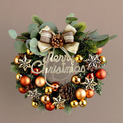 Original Design Exquisite Artificial Christmas Wreath - 13.8&