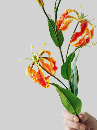 Flame Lily Artificial Flower - 30&quot;