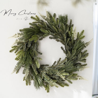 Real Touch Artificial Christmas Pine Wreath - 20&