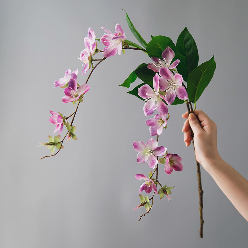 Real Touch Artificial Weeping Jasmine Stem - Tall Floral Branch for Vase Decor - 31.5"