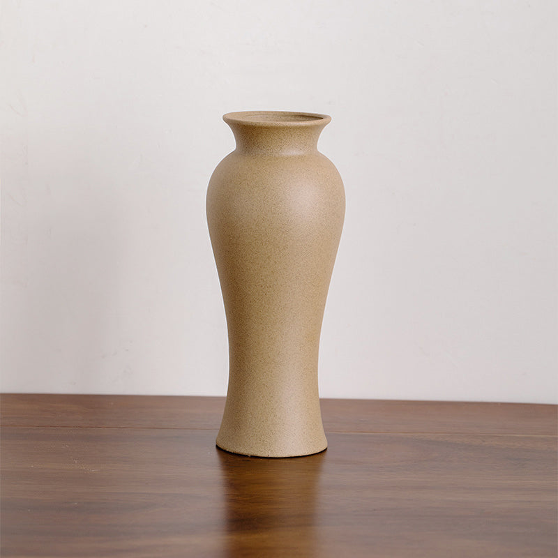 Real Touch Faux Magnolia Arrangement in Curved Pale Yellow Vase - 27.5"