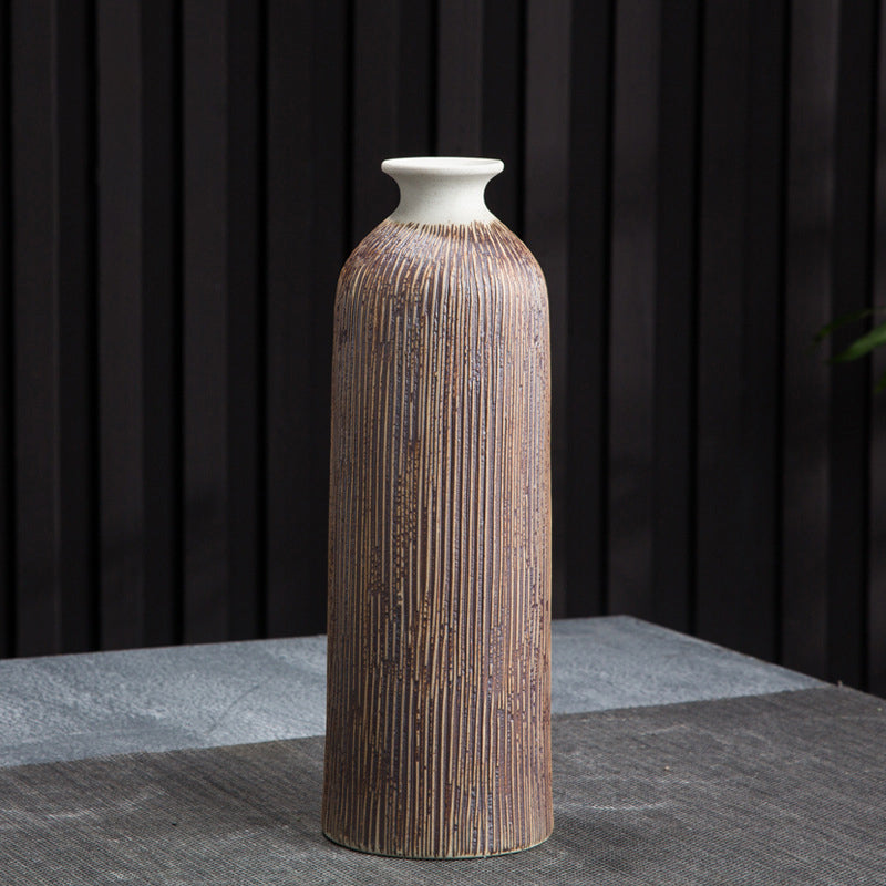 Vase en céramique zen - 11"